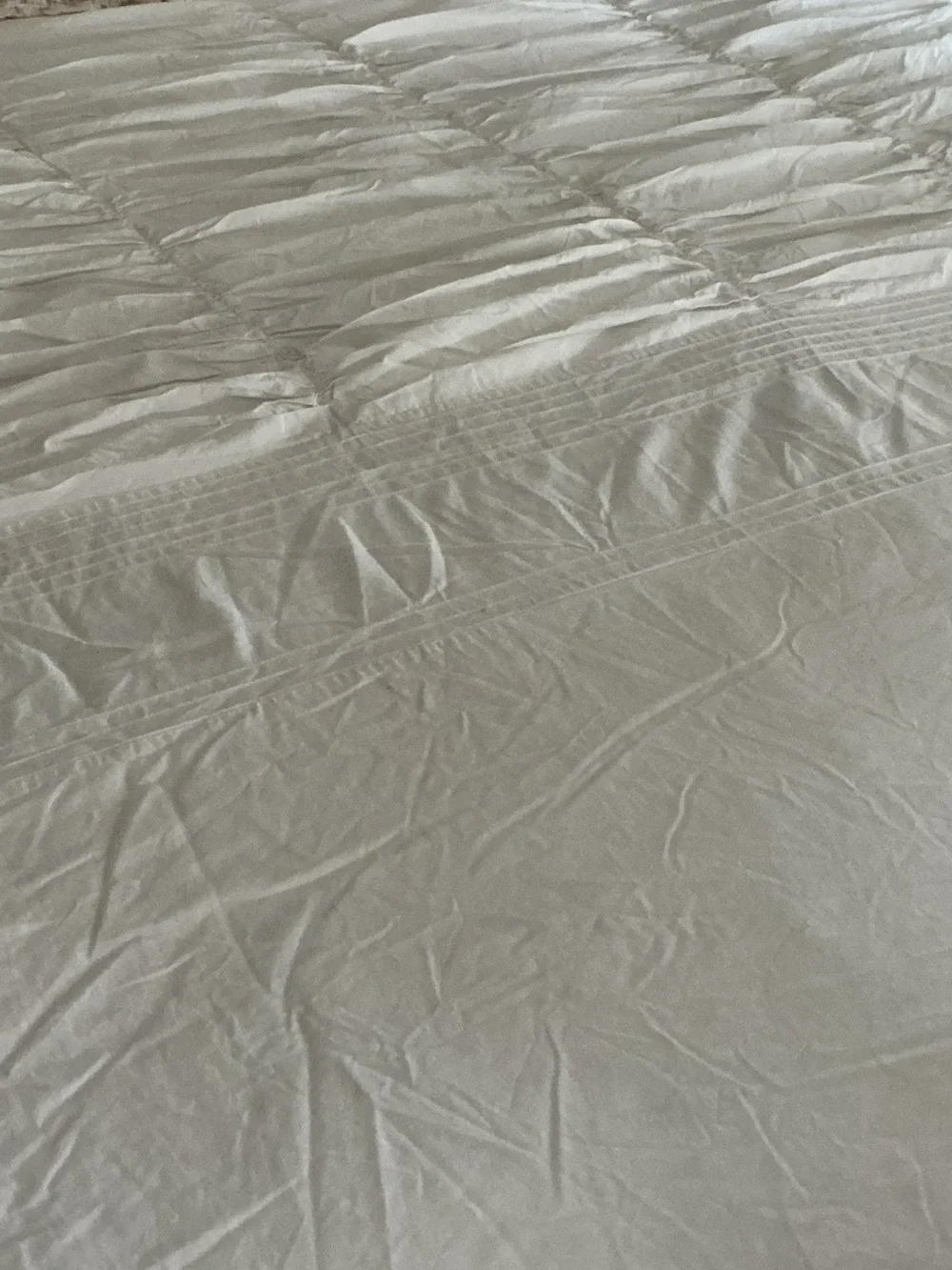 Nicole Miller Crisp White Duvet